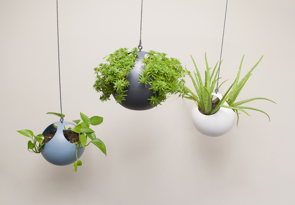 euro hanging planters group