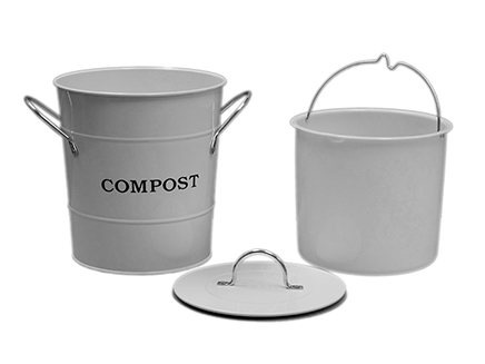 Exaco Eco 2.4 Gallon Kitchen Compost Collector