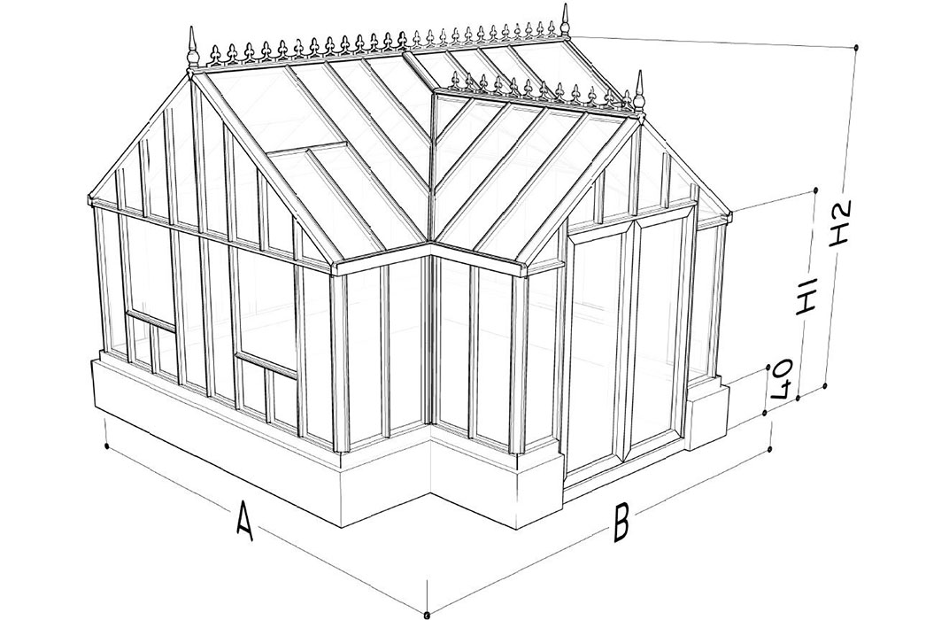 Drawing EOS Royal Antique  Greenhouse