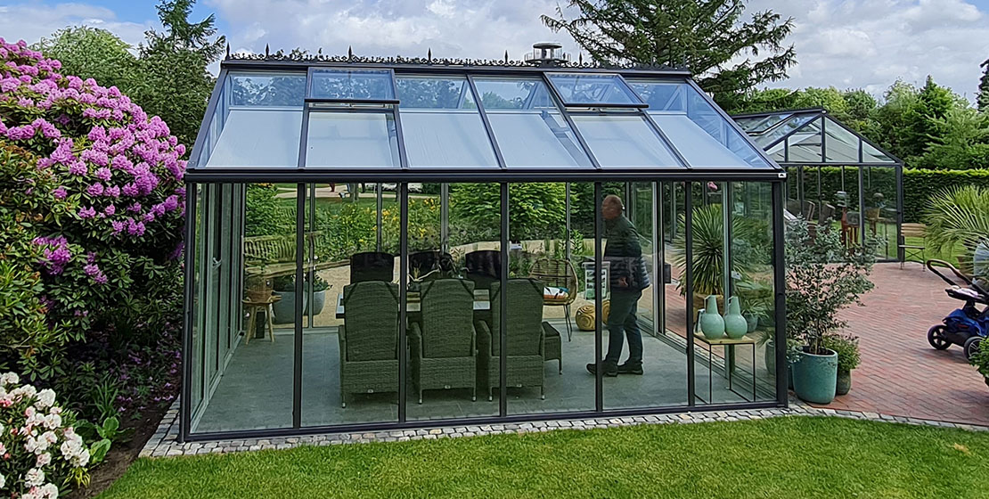 Liningten insulated greenhouse by Hoklartherm