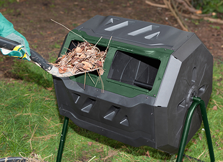 dual compartment composter