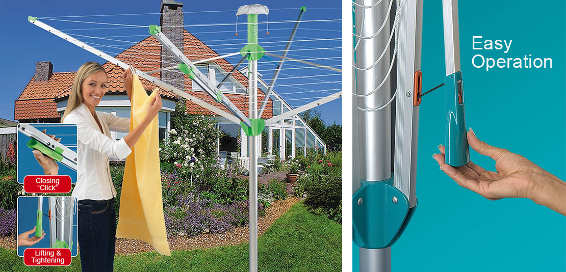 umbrella clothesline cover