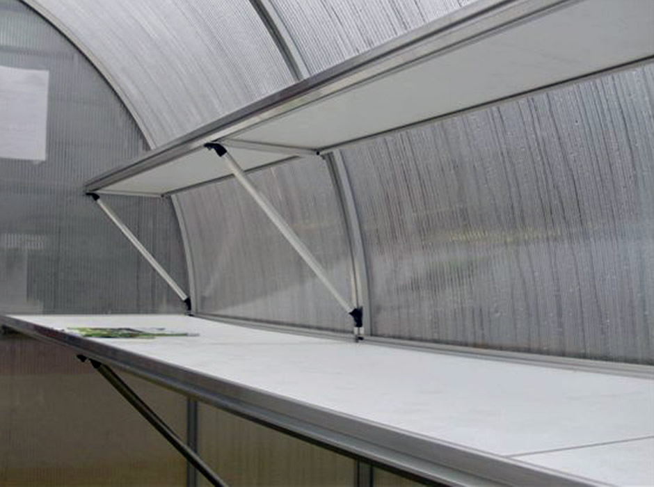 greenhouse shelving