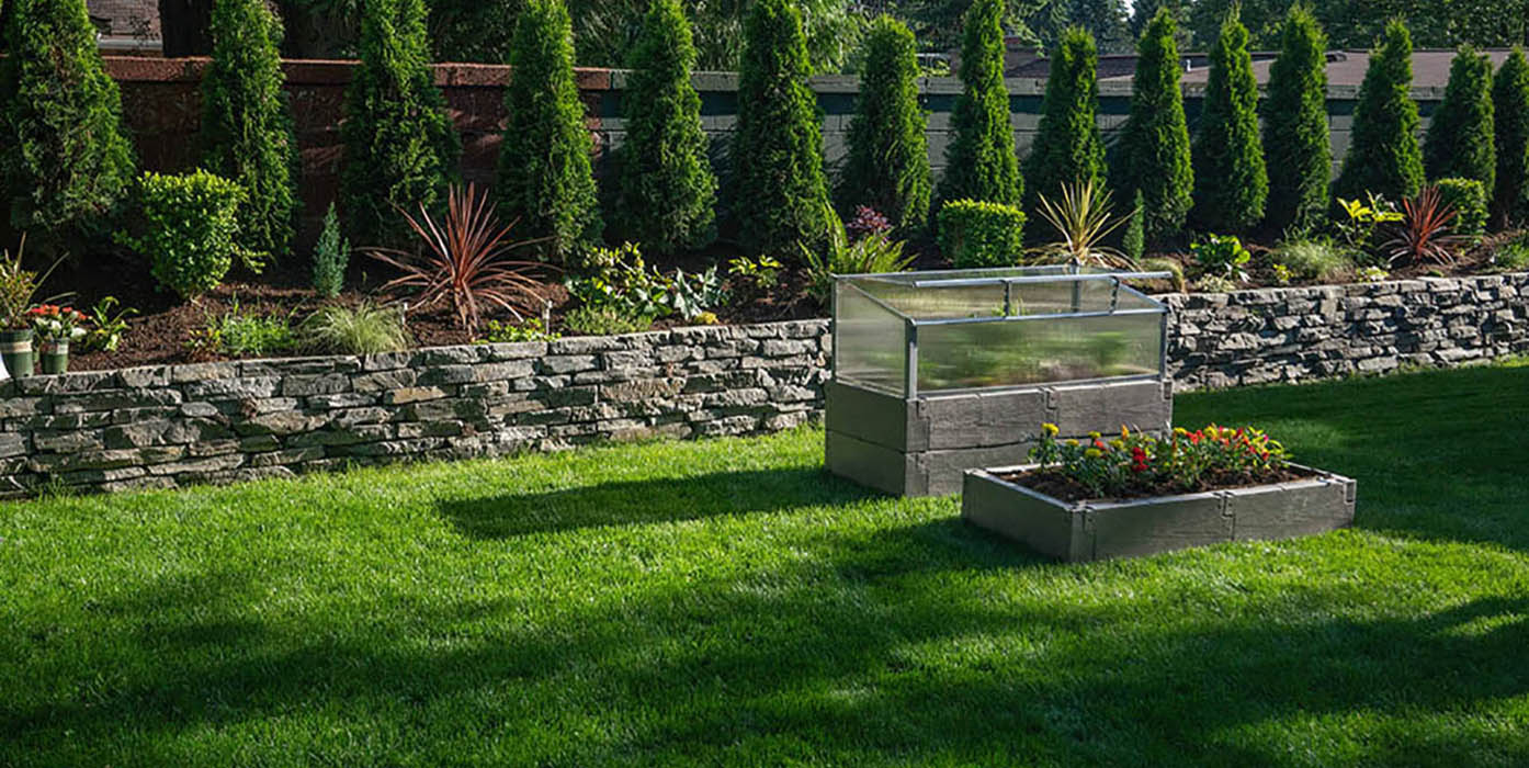 alternative configuration Raised Bed & Cold Frame Combination graphic