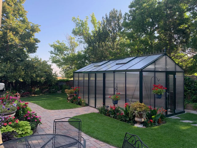 victorian greenhouse vi36 polycarbonate from customer Michael Morris