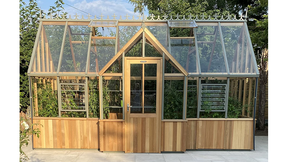 cambridge cedar greenhouse by alton