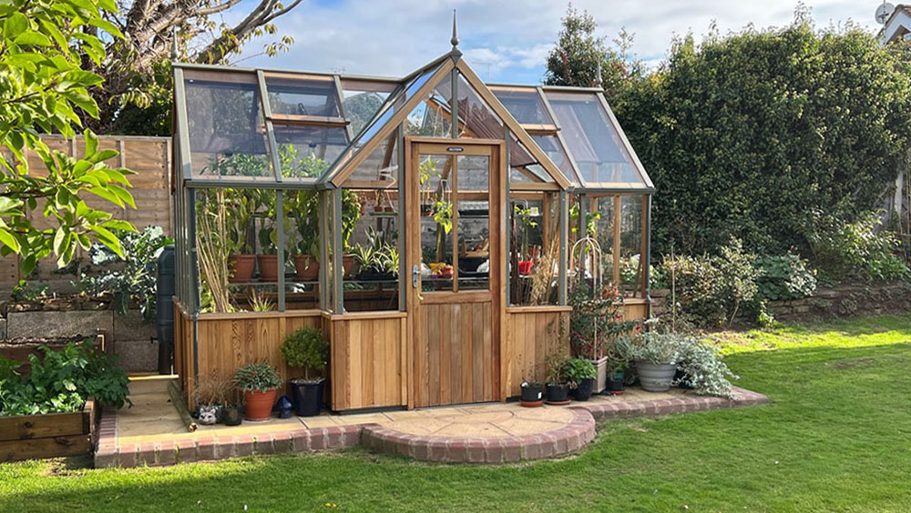 durham cedar greenhouse by alton