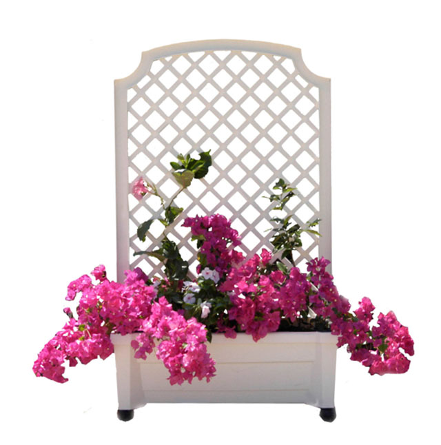 calypso planter white