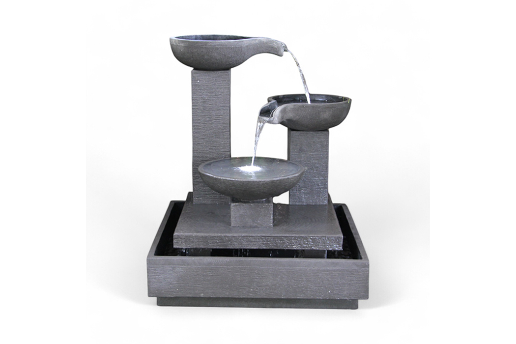 trio bowl fountain