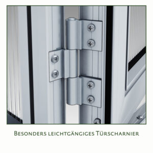 Substantial, Smooth-Action Hinge