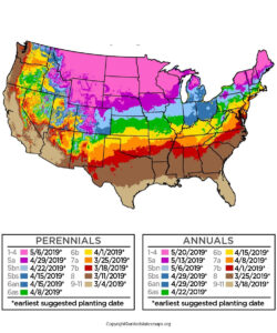 hardiness zone map
